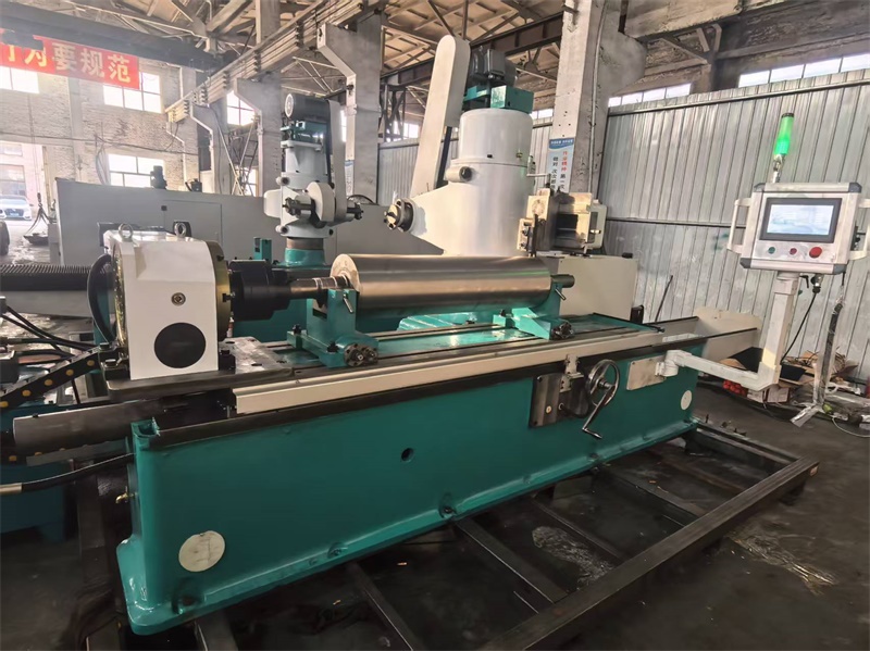 Where is the CNC integrated roll grinding and grooving machine primarily used?